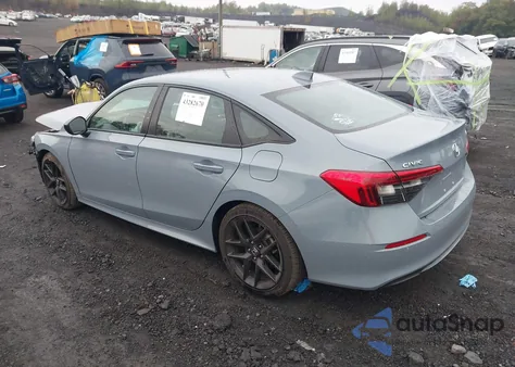 2023 Honda Civic Sport z USA, uszkodzony, nr VIN 2HGFE2F54PH524429